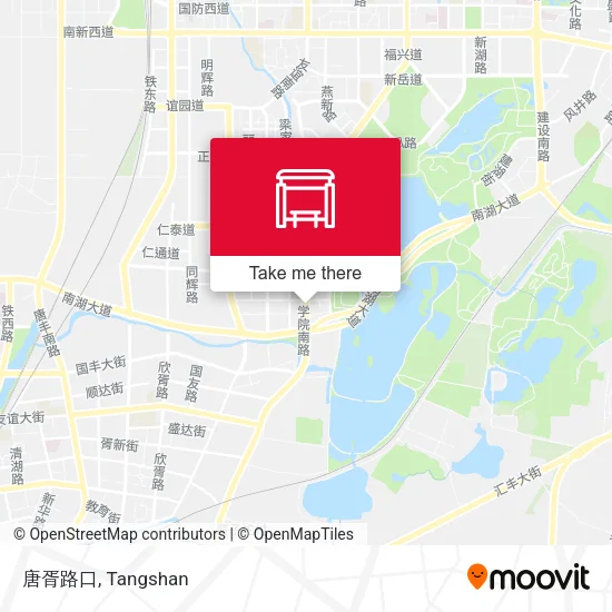 唐胥路口 map