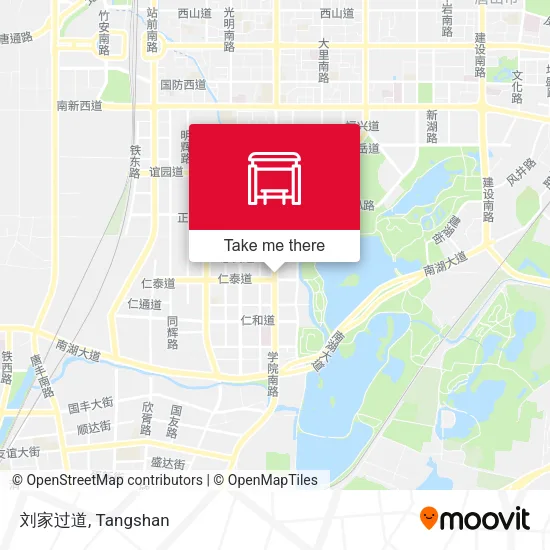 刘家过道 map