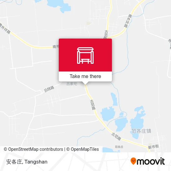 安各庄 map