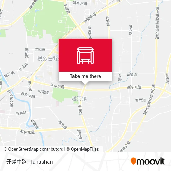 开越中路 map