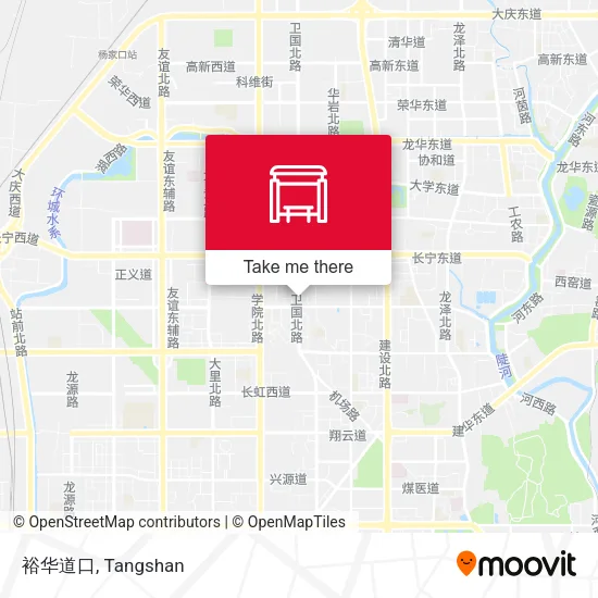 裕华道口 map