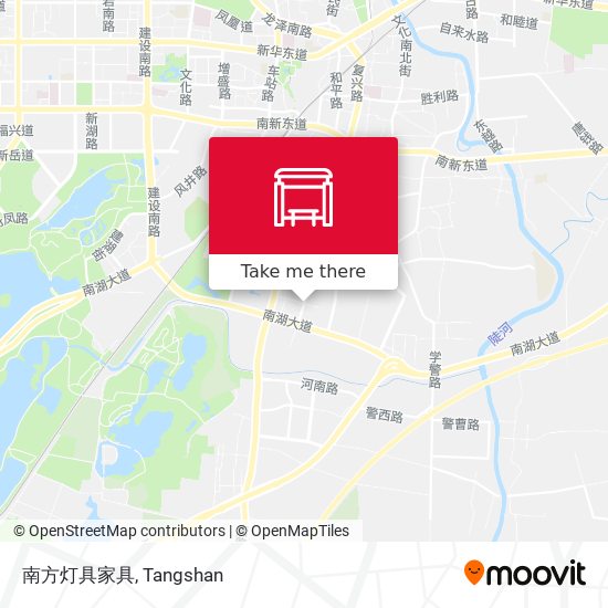 南方灯具家具 map