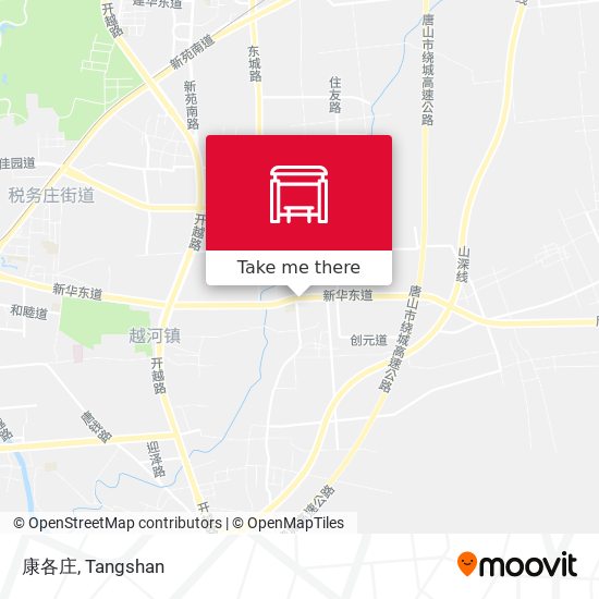 康各庄 map