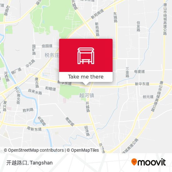 开越路口 map