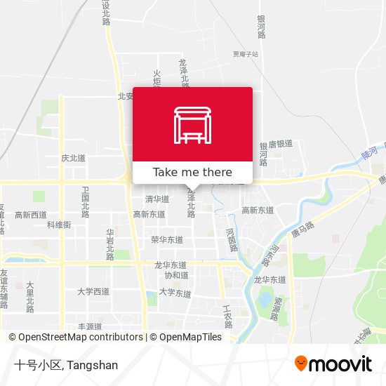 十号小区 map