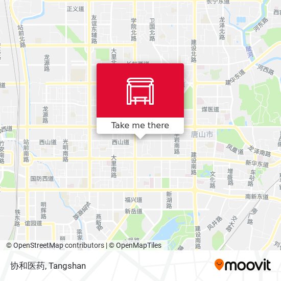 协和医药 map