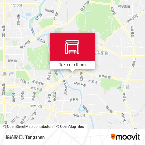棉纺路口 map