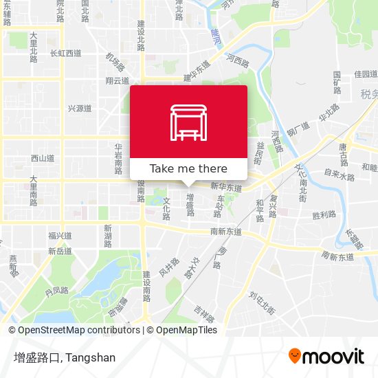 增盛路口 map