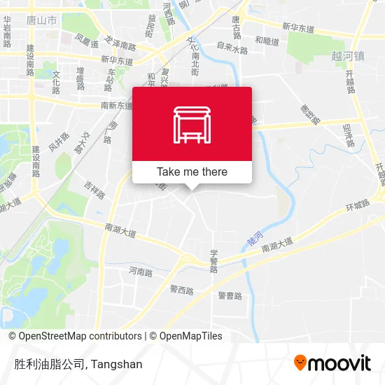 胜利油脂公司 map