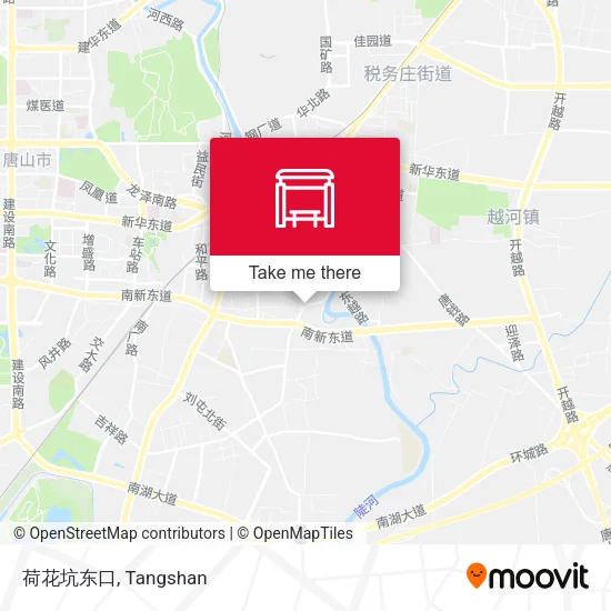 荷花坑东口 map