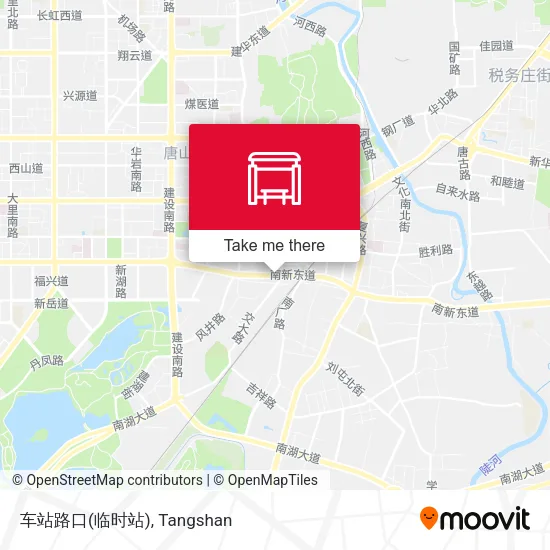 车站路口(临时站) map