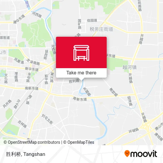 胜利桥 map