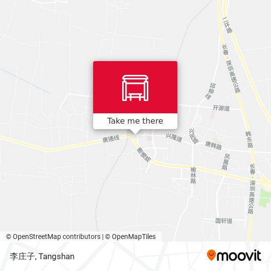 李庄子 map