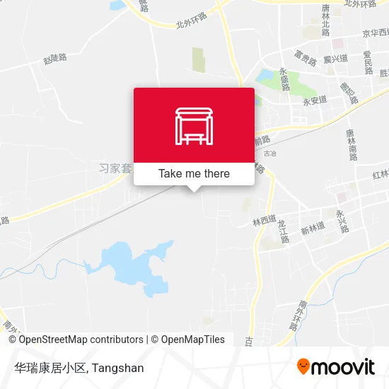 华瑞康居小区 map