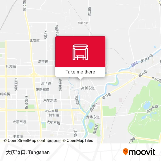 大庆道口 map