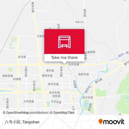 八号小区 map