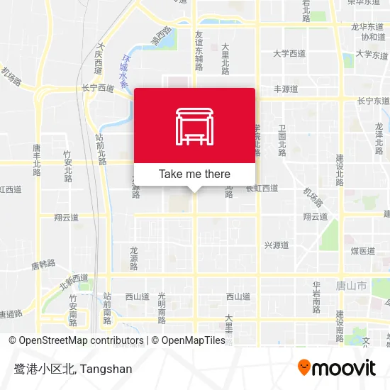鹭港小区北 map