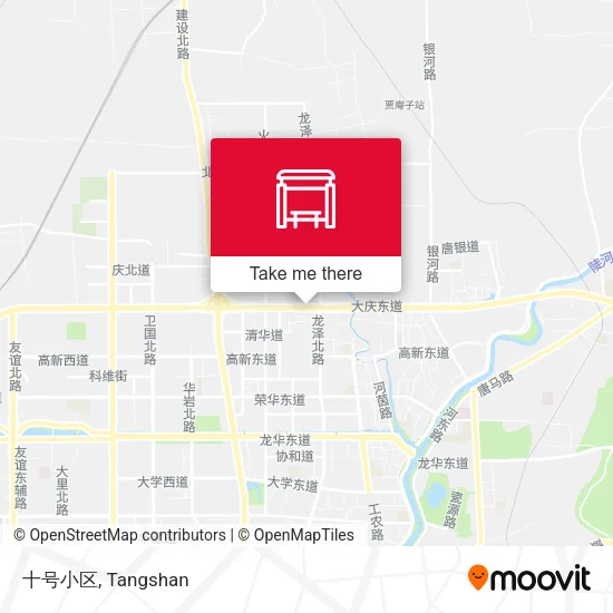 十号小区 map