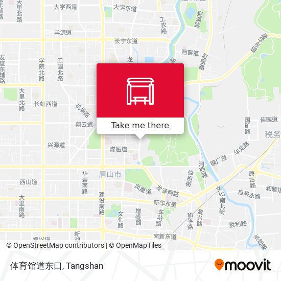 体育馆道东口 map