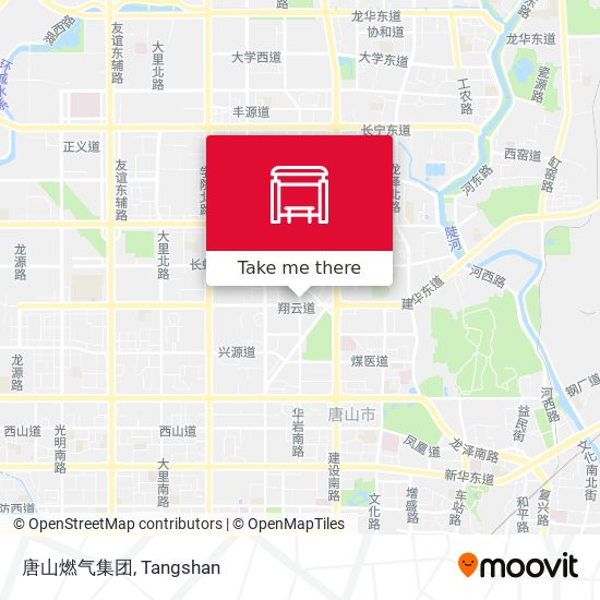 唐山燃气集团 map