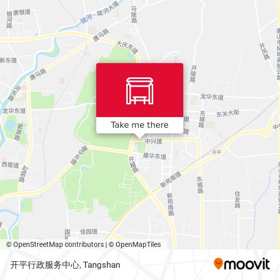 开平行政服务中心 map