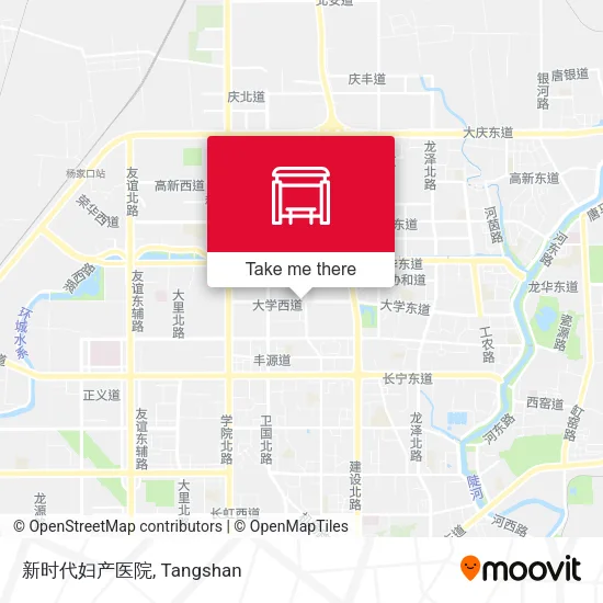 新时代妇产医院 map