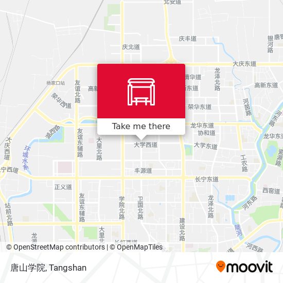 唐山学院 map