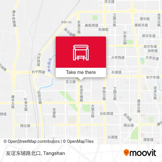 友谊东辅路北口 map