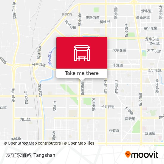 友谊东辅路 map