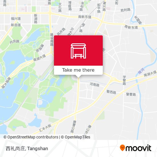 西礼尚庄 map