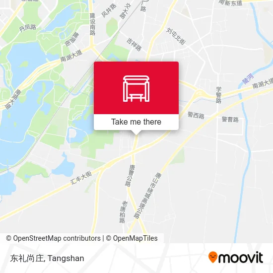 东礼尚庄 map