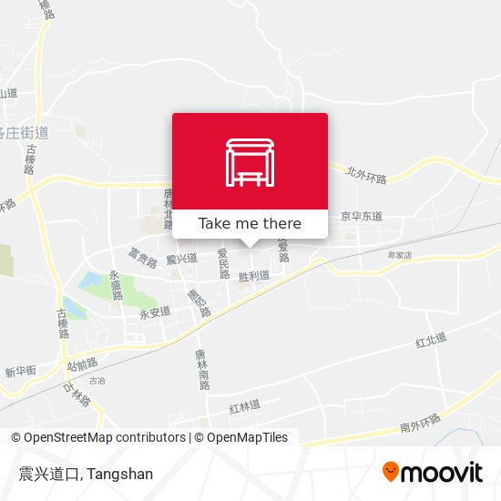 震兴道口 map