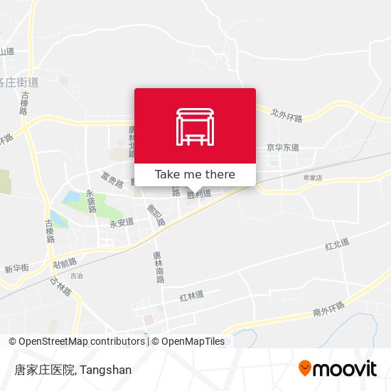 唐家庄医院 map