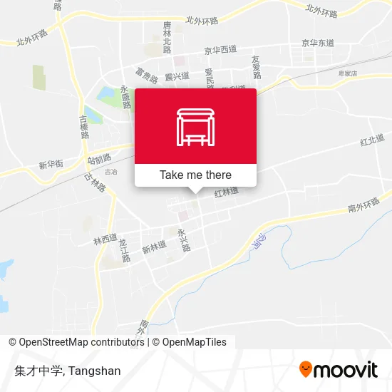 集才中学 map