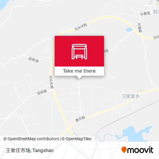 王辇庄市场 map