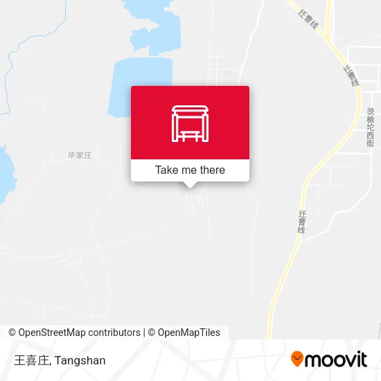 王喜庄 map