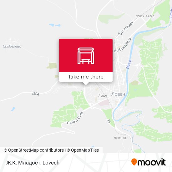Ж.К. Младост map