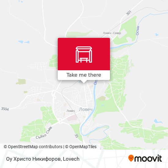 Оу Христо Никифоров map