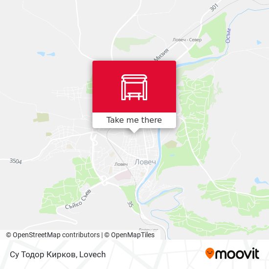 Су Тодор Кирков map