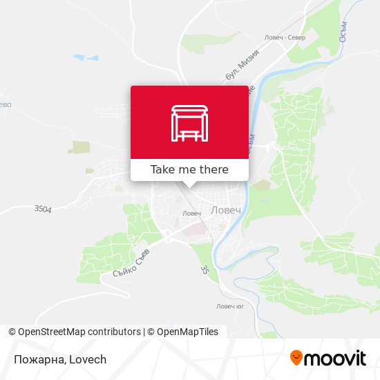 Пожарна map