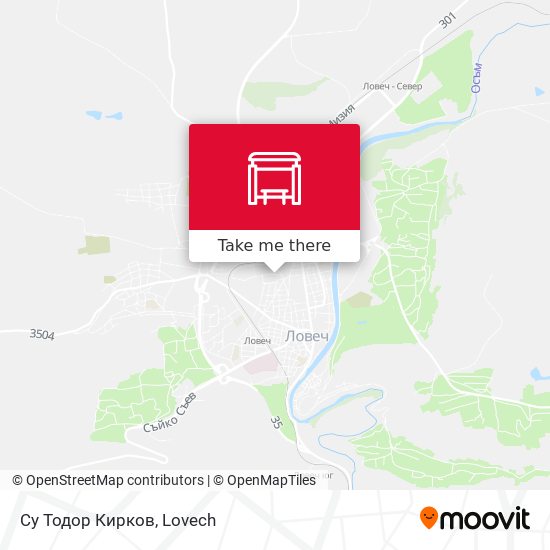 Су Тодор Кирков map