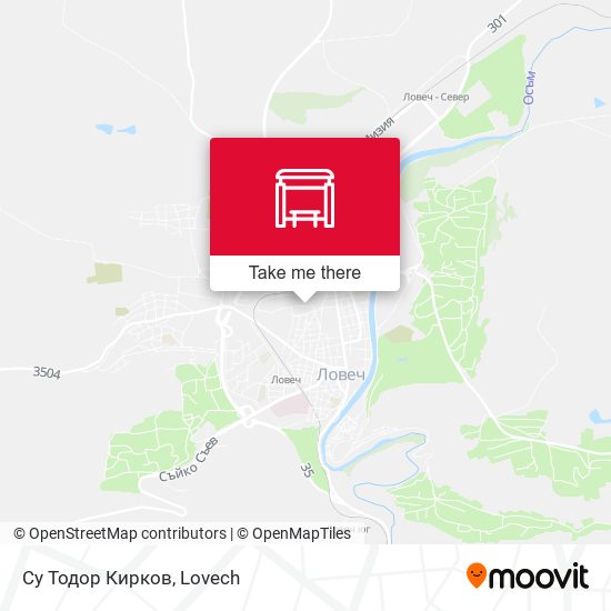 Су Тодор Кирков map