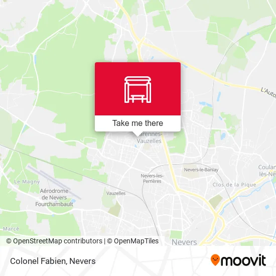 Colonel Fabien map