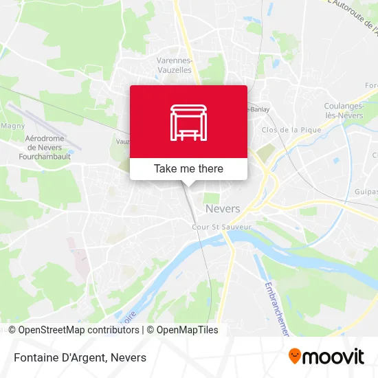 Fontaine D'Argent map