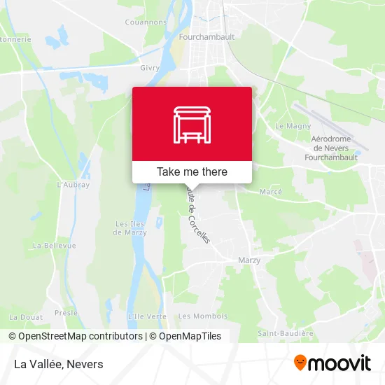 La Vallée map
