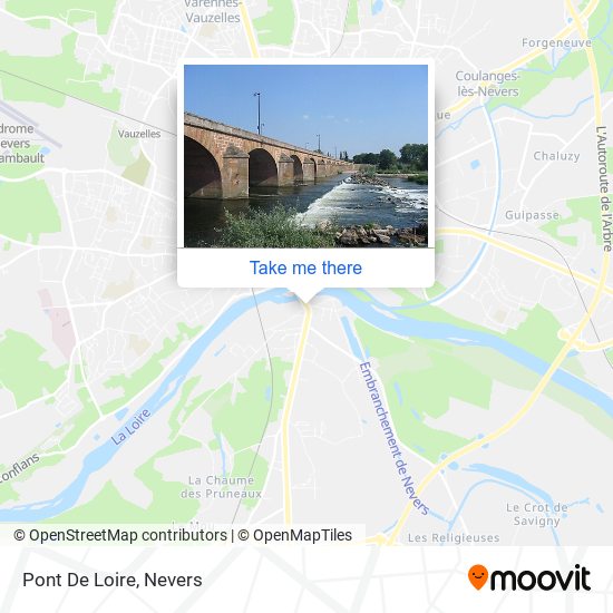 Mapa Pont De Loire