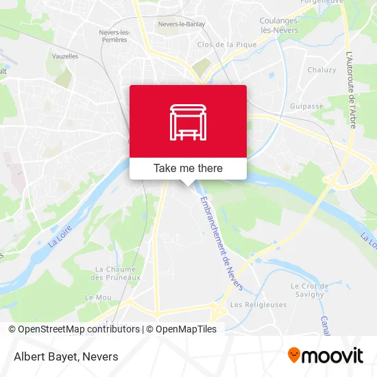 Albert Bayet map
