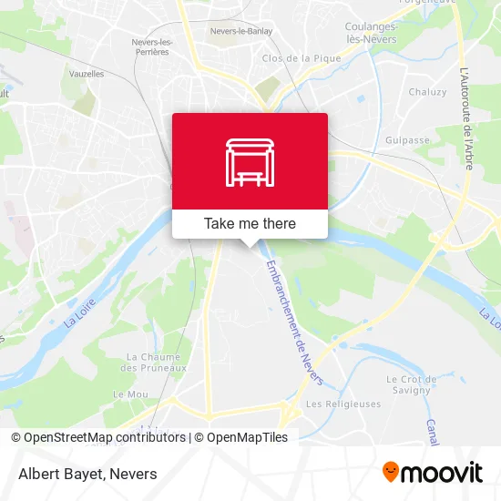 Albert Bayet map
