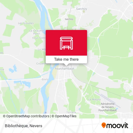 Bibliothèque map