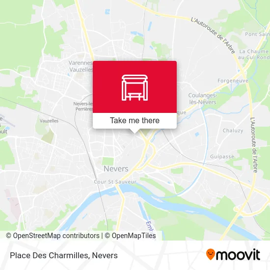 Place Des Charmilles map